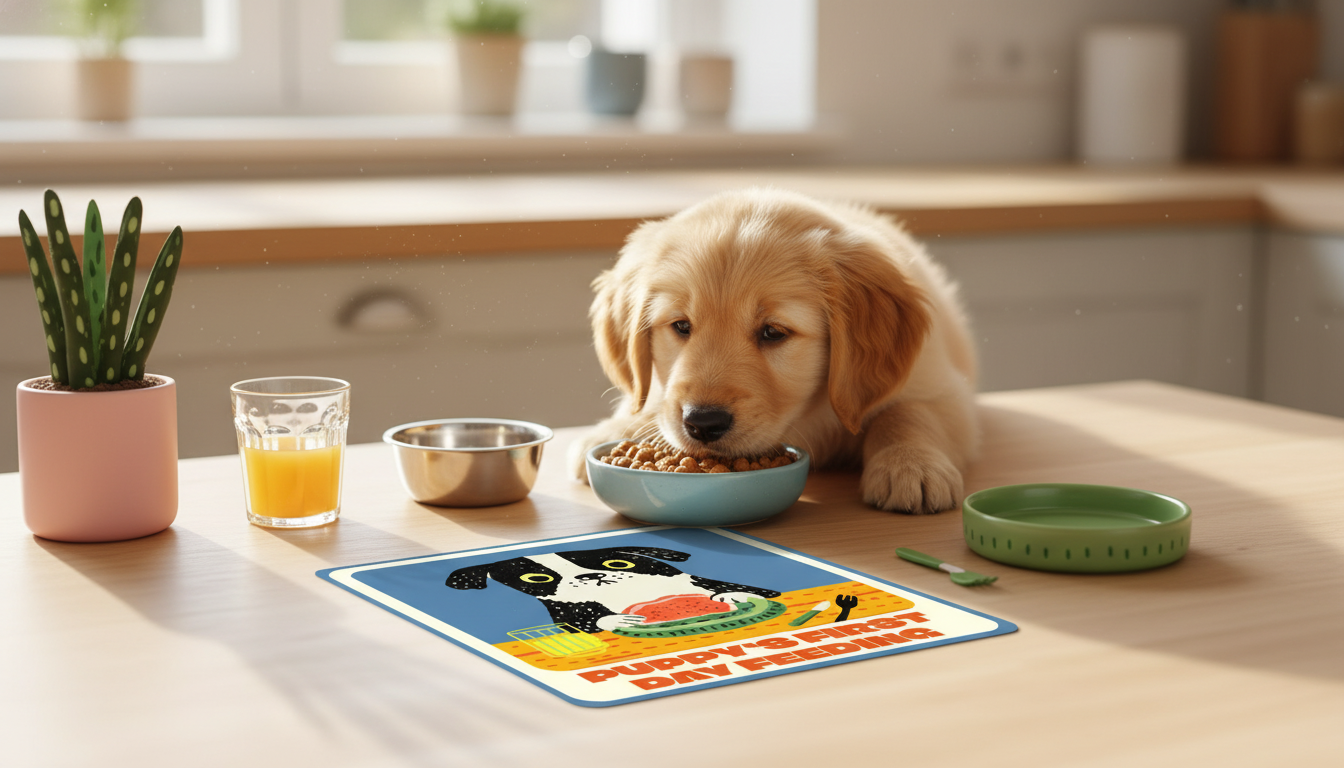 Puppy First-Day Feeding Checklist: 24-Hour Plan