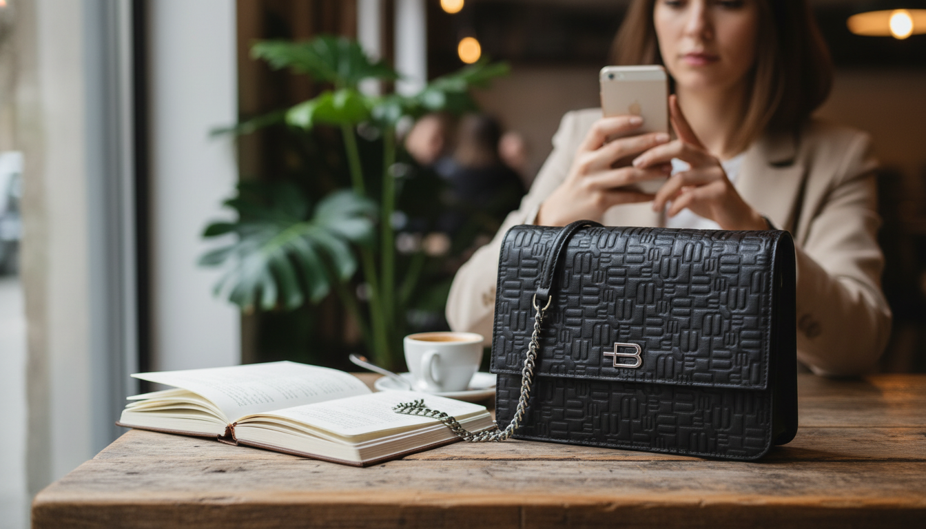 Baldinini Trend Calfskin Chain Strap Shoulder Bag Guide
