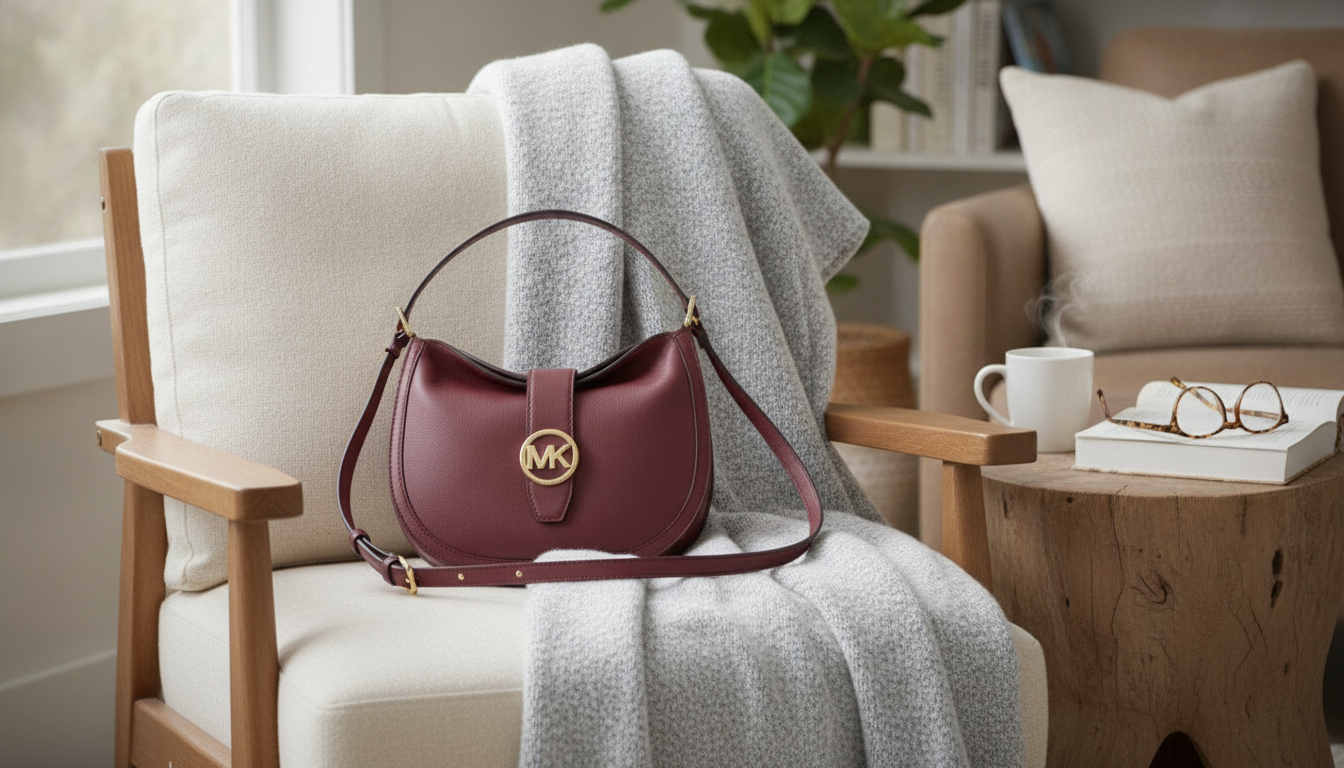 Gabby Small in Dark Cherry: Michael Kors Crossbody