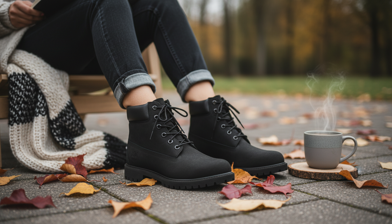 Timberland Women’s Black Lace-Up Ankle Boots Guide